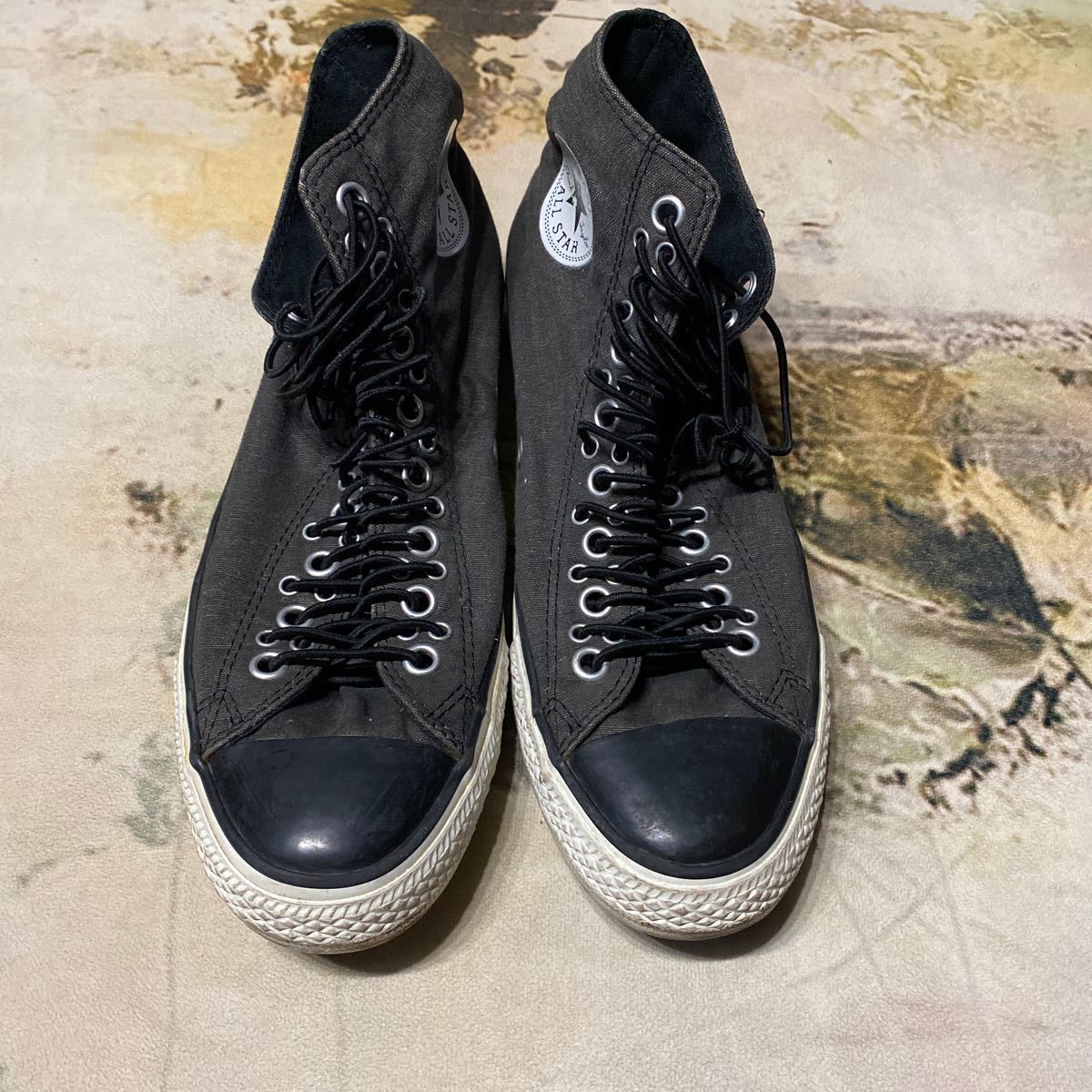 Converse コンバース ジョンバルベイトス John Varvatos Ct オールスターハイ Allstar Hi ハイカットスニーカー 27 5cm Us9 ほぼ新品 の落札情報詳細 ヤフオク落札価格情報 オークフリー スマートフォン版