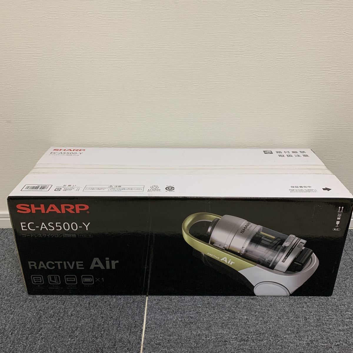 新品 新品 保証1年付 シャープ Sharp Ractive Air Ec As500 Y イエロー系 コードレスサイクロン掃除機 の落札情報詳細 ヤフオク落札価格情報 オークフリー スマートフォン版