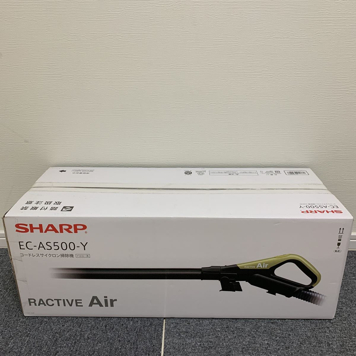 新品 新品 保証1年付 シャープ Sharp Ractive Air Ec As500 Y イエロー系 コードレスサイクロン掃除機 の落札情報詳細 ヤフオク落札価格情報 オークフリー スマートフォン版