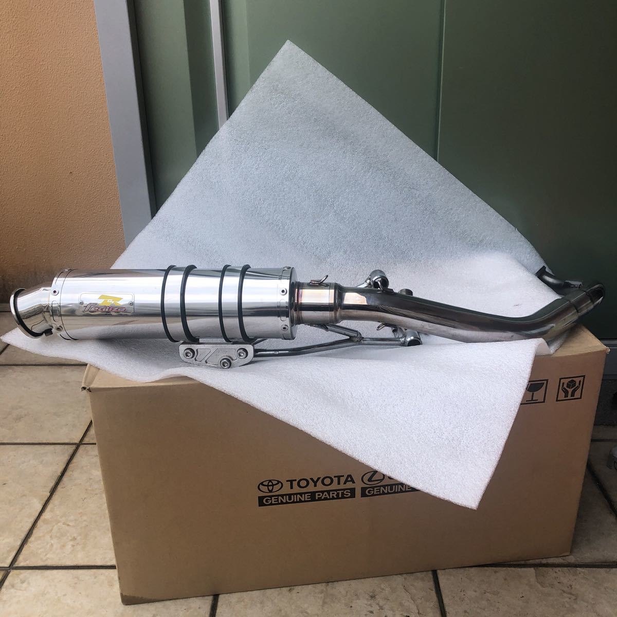 リアライズマフラー イグジストSUS 09～ アドレスV125G アドレスv125S