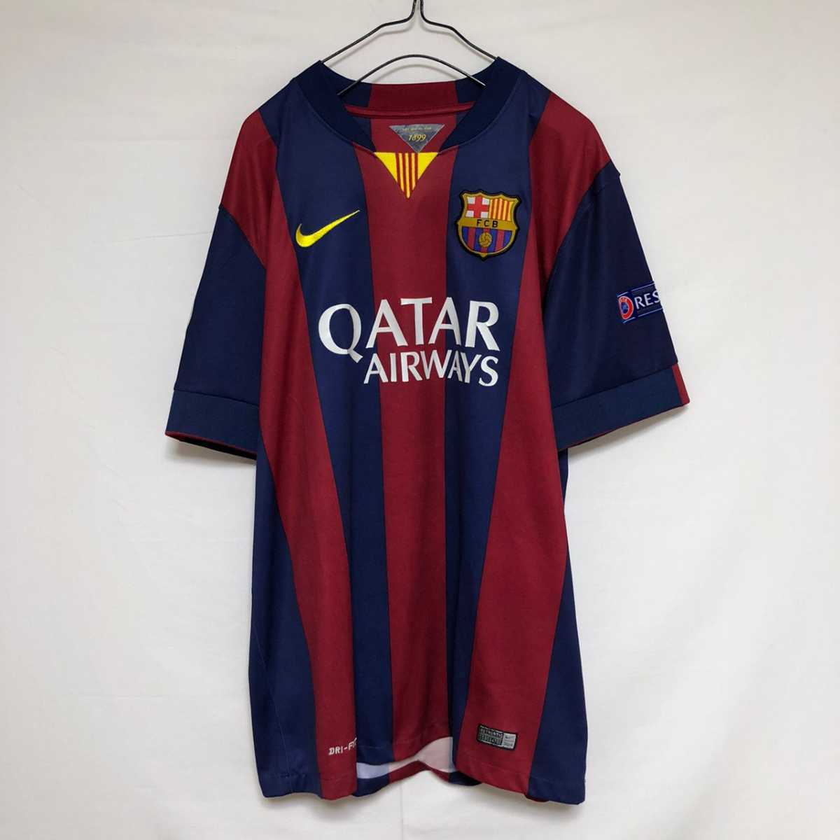 Nike ナイキ サッカー 14 15 バルセロナ ホーム ユニフォーム ネイマール Neymar Jr の落札情報詳細 ヤフオク落札価格情報 オークフリー スマートフォン版