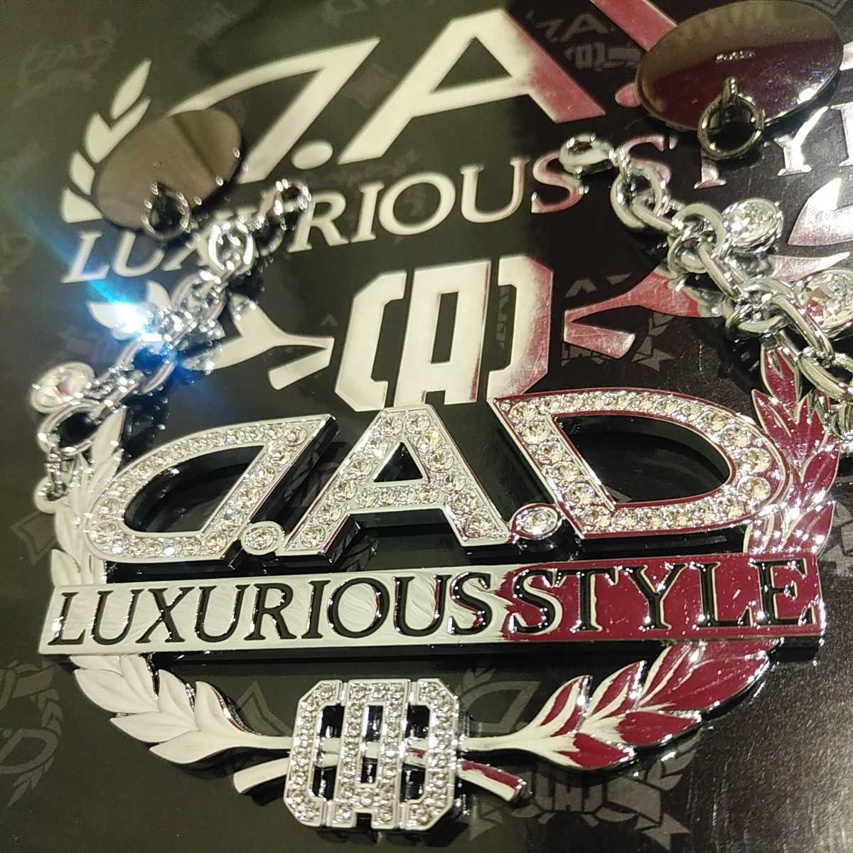 DADミラーネックレスディルスタイプシルバークリスタル中古品
