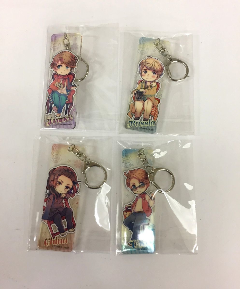 新品 A00 ヘタリア World Stars スティックアクリルキーホルダーコレクション アメリカ フランス ロシア 中国 4個セット の落札情報詳細 ヤフオク落札価格情報 オークフリー スマートフォン版