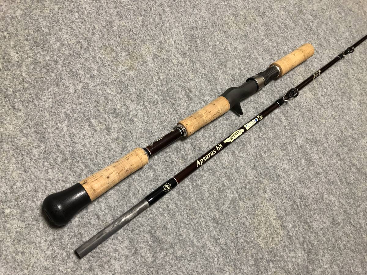 雷魚 TULALA 氷柱 ツララ ライギョ ロッド アプサラス 68 美品 即決の