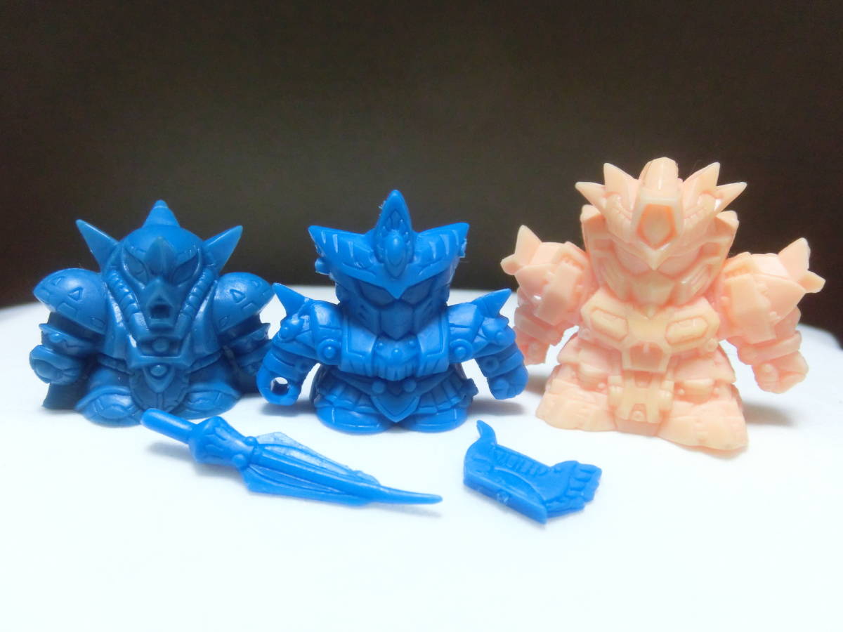 レトロ超レア】SDガンダム「麗騎士レッドウォーリア」（彩色版）ガン消し