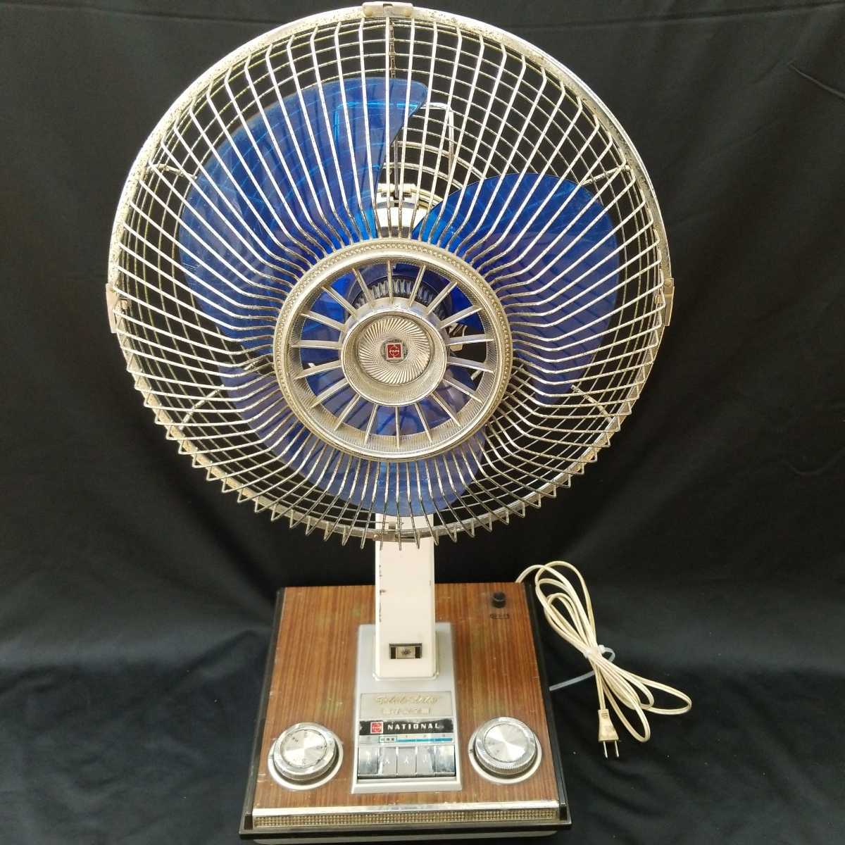 national ナショナル F-30MA 電子安全扇 昭和レトロ national ナショナル F-30MA 電子安全扇 昭和レトロ