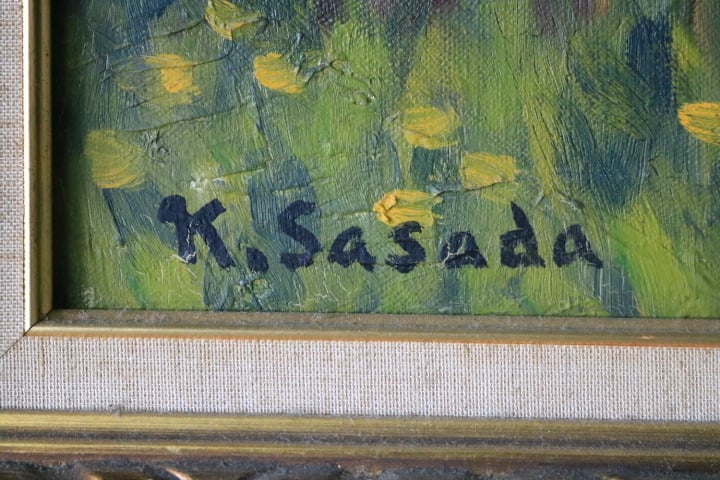 絵画 作者不詳 サイン入り 肉筆油絵 風景画 プライベートハーバー 風景画 油絵 肉筆 ドブロブニク サイン入り 絵画 作者不詳