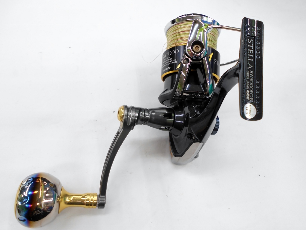シマノ 13ステラSW5000PG リブレハンドル付□STELLA SW LIVREの落札