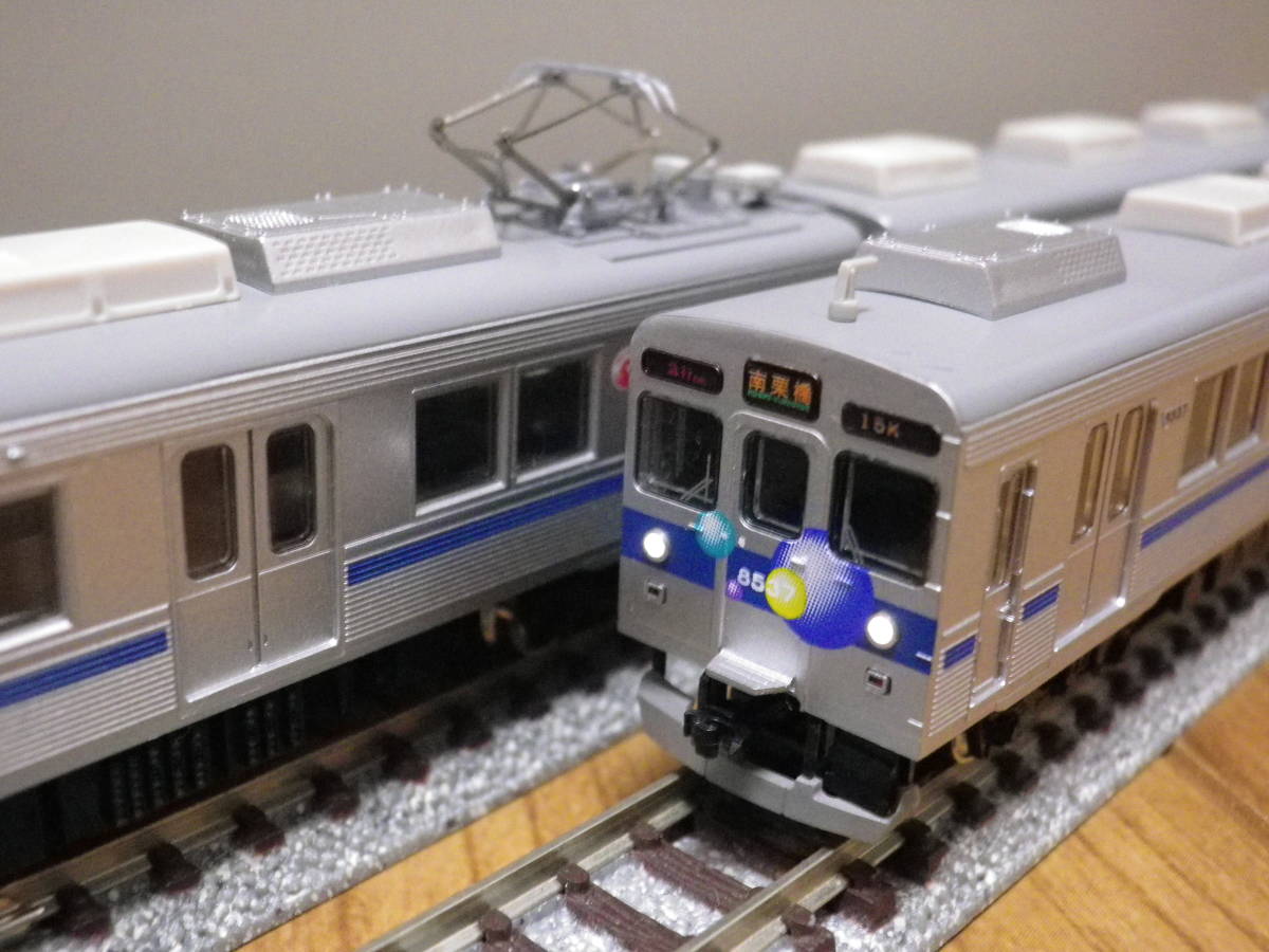 【中古】東急8500系青帯シャボン グリーンマックス | グリーンマックス東急電鉄8500系（8637編成•青帯