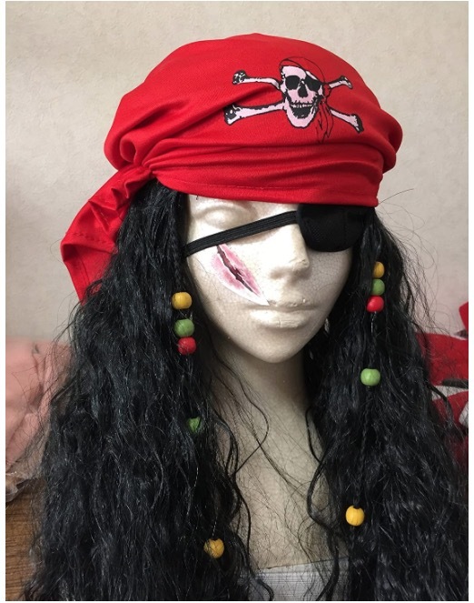 新品 送料0円 海賊 顔面セット パイレーツ バンダナ 眼帯 コスプレ ハロウィン パーティー クリスマス 4点セット の落札情報詳細 ヤフオク落札価格情報 オークフリー スマートフォン版