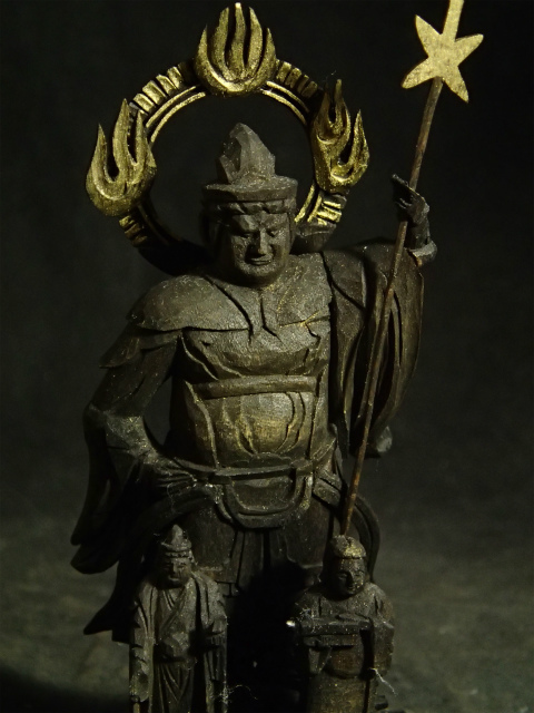 毘沙門天 三尊 吉祥天 善膩師童子 木造 木彫 仏教美術 仏像