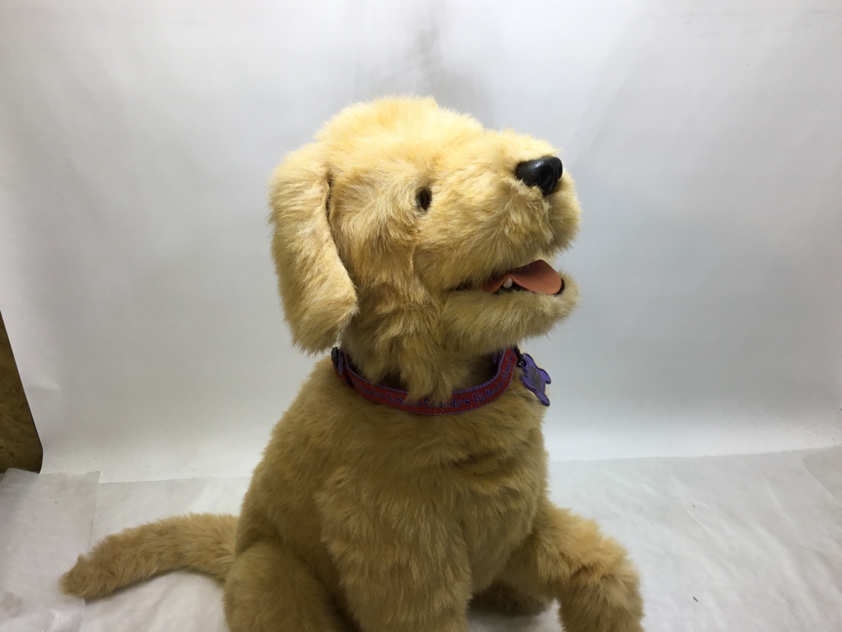 □SEGATOYS 夢いぬDX ゴールデンレトリバー 動くおもちゃ犬 汚れあり