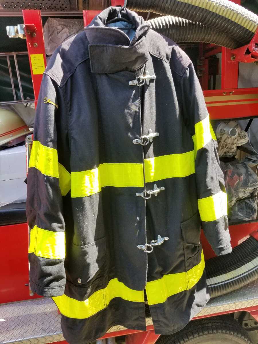 消防用防火服②サイズ不明中古の落札情報詳細 - Yahoo!オークション