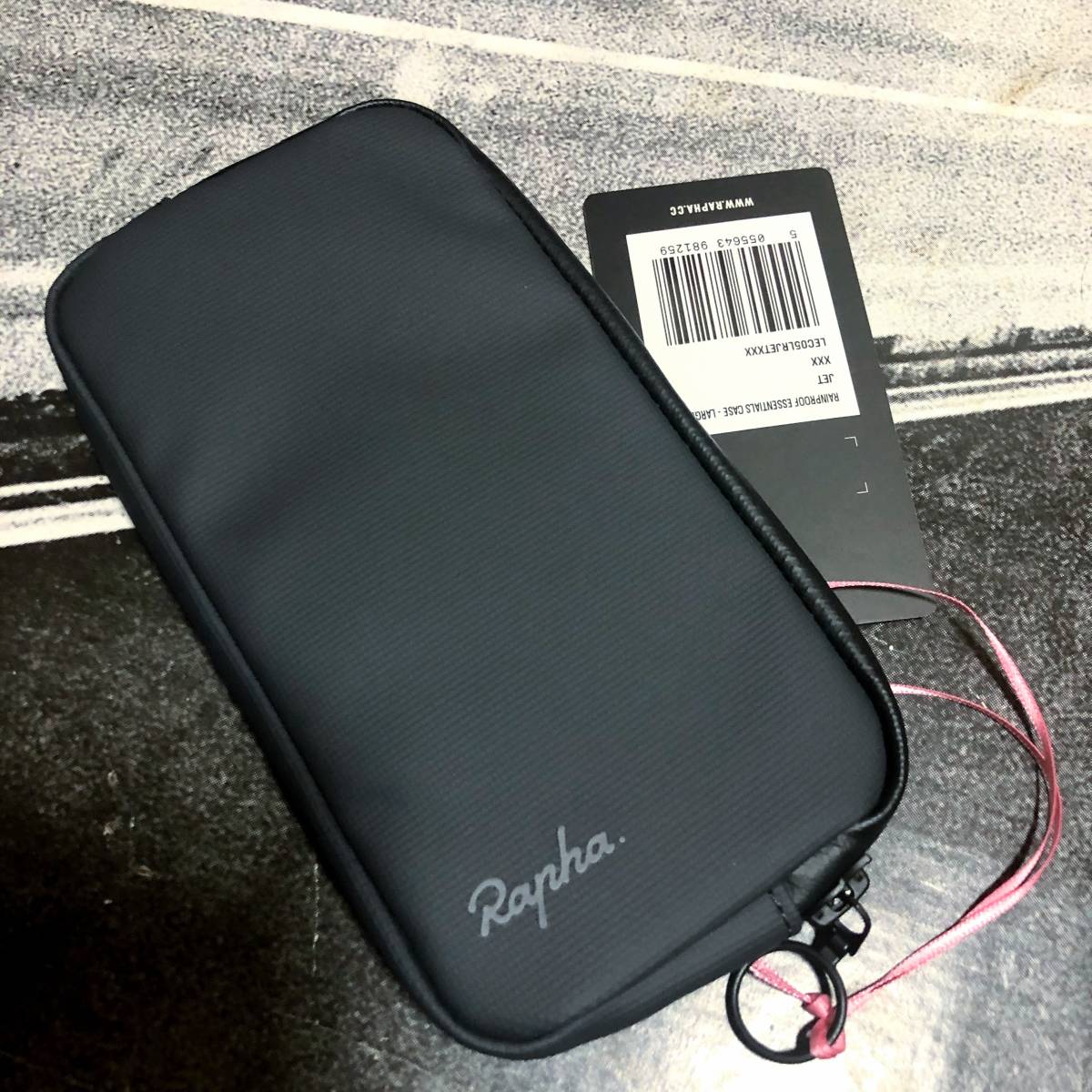 rapha レインプルーフ エッセンシャル ケース グレー ラージ