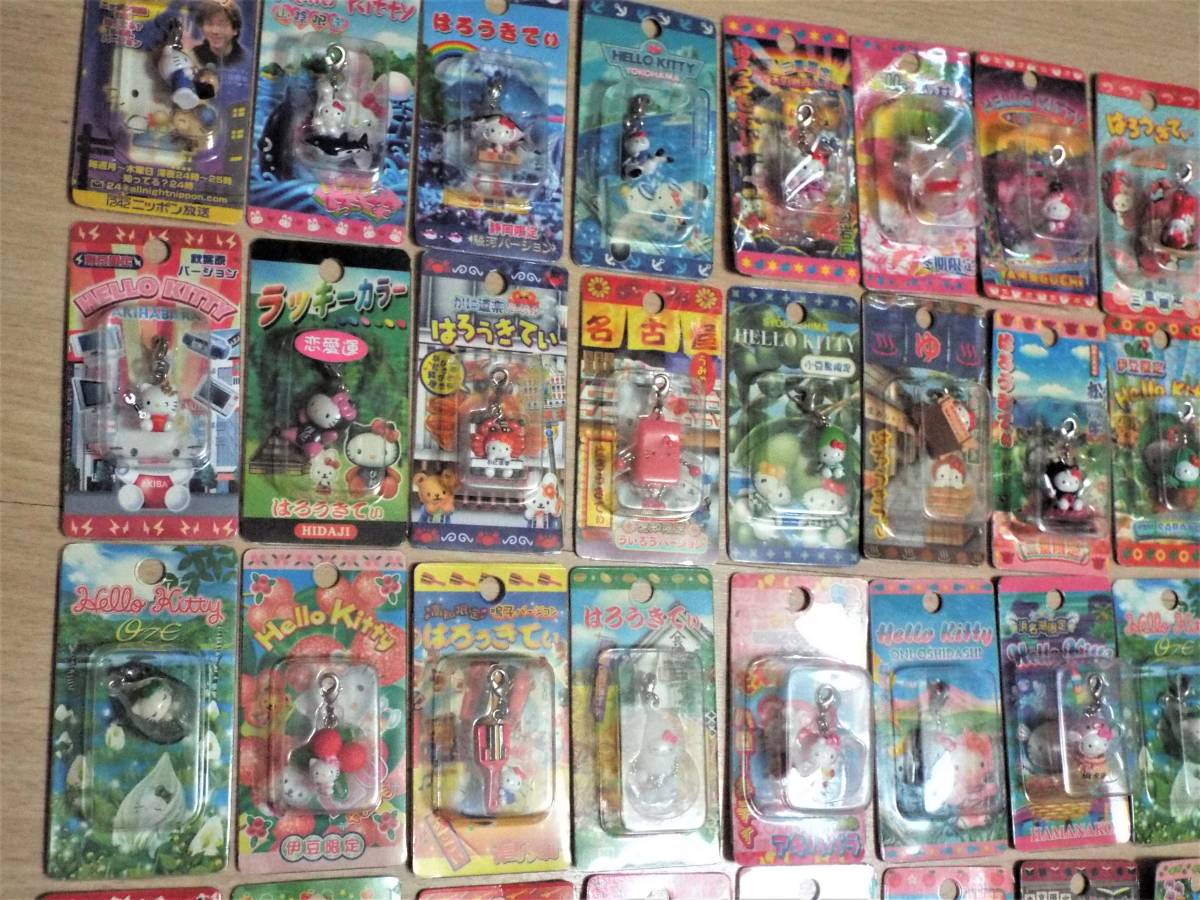 レア多数　ご当地キティ　根付けストラップ　大量まとめ売り レア ご当地キティ ハローキティ まとめ売り 根付 ストラップ はろうきてぃ