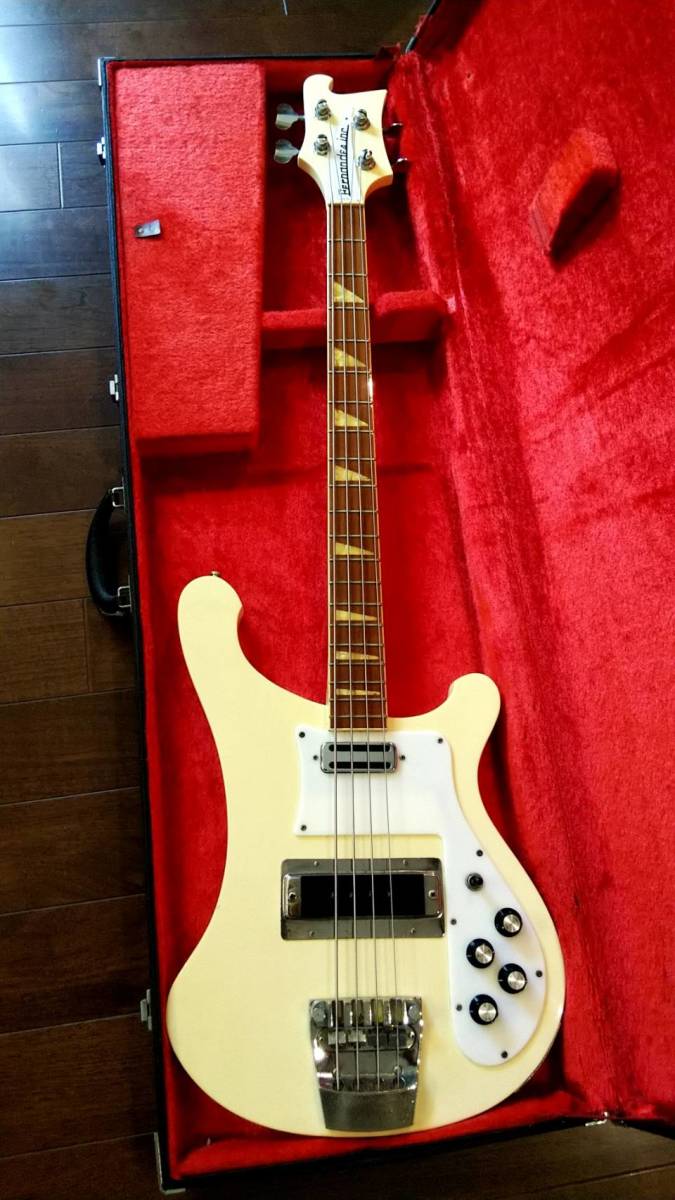 Fernandes RB-80 Rickenbacker 4001 純正?ハードケース付 中古の落札