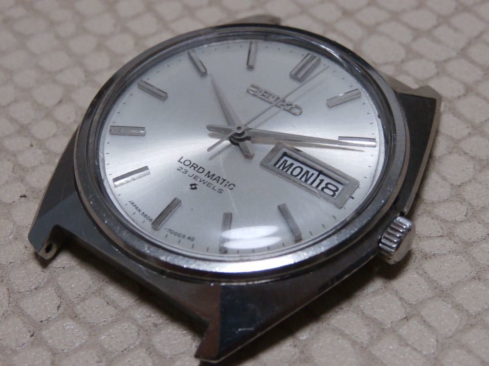 Seiko セイコー Lm ロードマチック 自動巻 5606 7000 デイデイト メンズ 腕時計 25石 の落札情報詳細 ヤフオク落札価格情報 オークフリー スマートフォン版