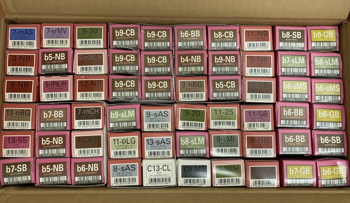 美容室塩ヘアーカラー剤 ミルボン カラー オリーブ オリーブボーテ ファッションシェード 白髪染め 60本 の落札情報詳細 ヤフオク落札価格情報 オークフリー スマートフォン版