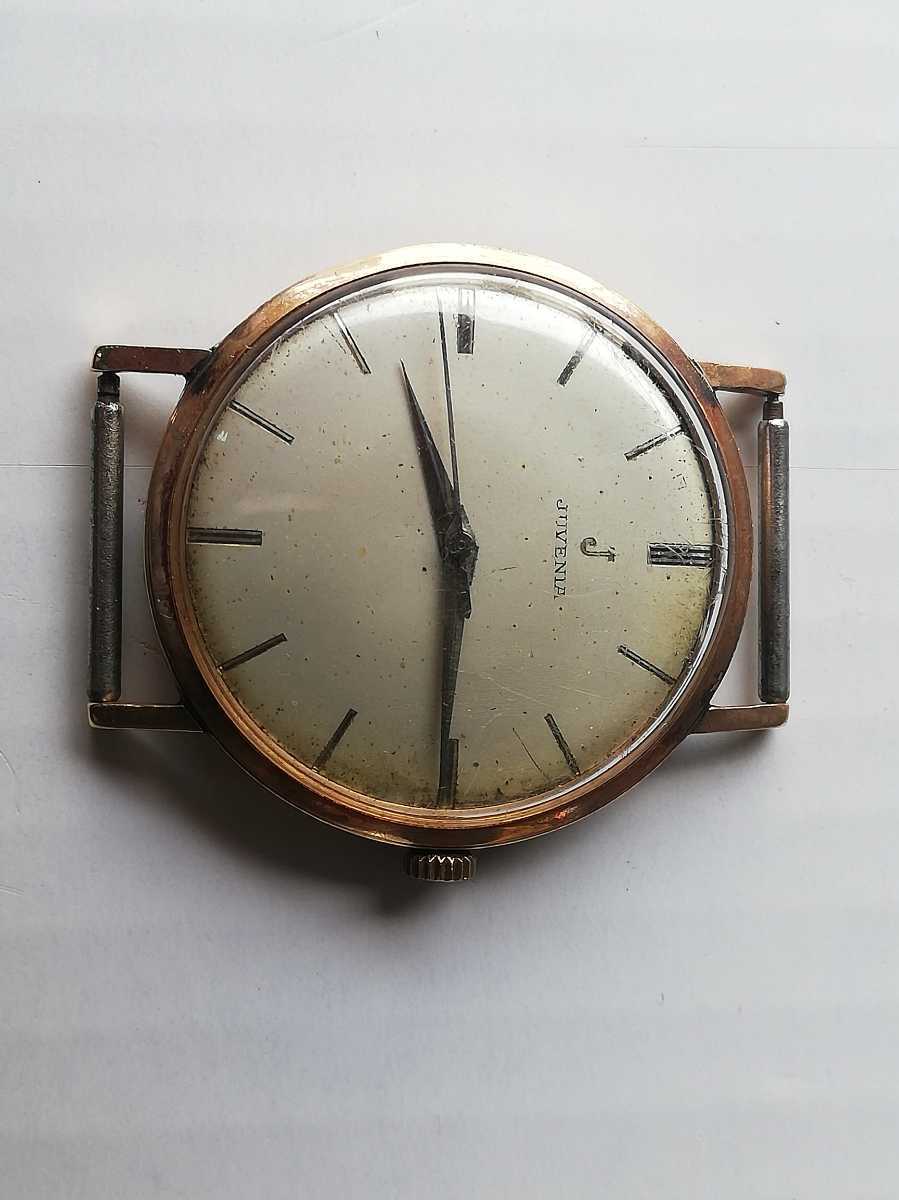 Juvenia ジュベニア スイス製 18k 手巻き 腕時計 メンズ ジャンク品 の落札情報詳細 ヤフオク落札価格情報 オークフリー スマートフォン版