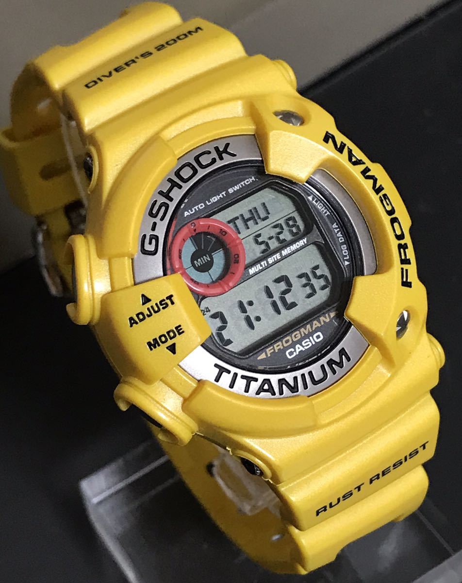 美品』G-SHOCK FROGMAN DW9900GF-9JF 美品 CASIO G-SHOCK DW-9900GF