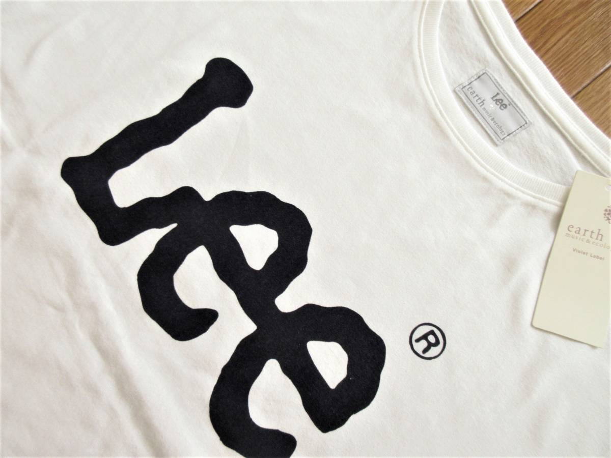 新品 アースミュージック エコロジー Lee リー ロゴ Tシャツ オフホワイト の落札情報詳細 ヤフオク落札価格情報 オークフリー スマートフォン版