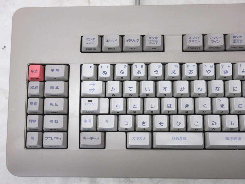 06024Z レトロ 希少 FUJI XEROX ゼロックス J-star キーボード 未確認