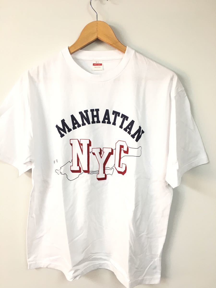 新品 ニコアンド Niko And 白tシャツ 新品 コットン100 の落札情報詳細 ヤフオク落札価格情報 オークフリー スマートフォン版