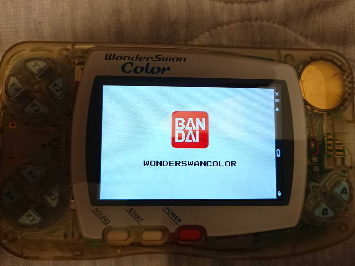 ワンダースワンカラー 本体 IPS 面食らい バックライト液晶搭載 002