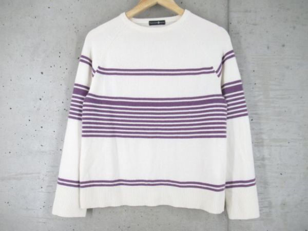 E0170s55 カシミヤ100 良品です 高島屋 Takashimaya マリンボーダー カシミヤ ニットセーター Mサイズ レディース 女性 婦人 の落札情報詳細 ヤフオク落札価格情報 オークフリー スマートフォン版