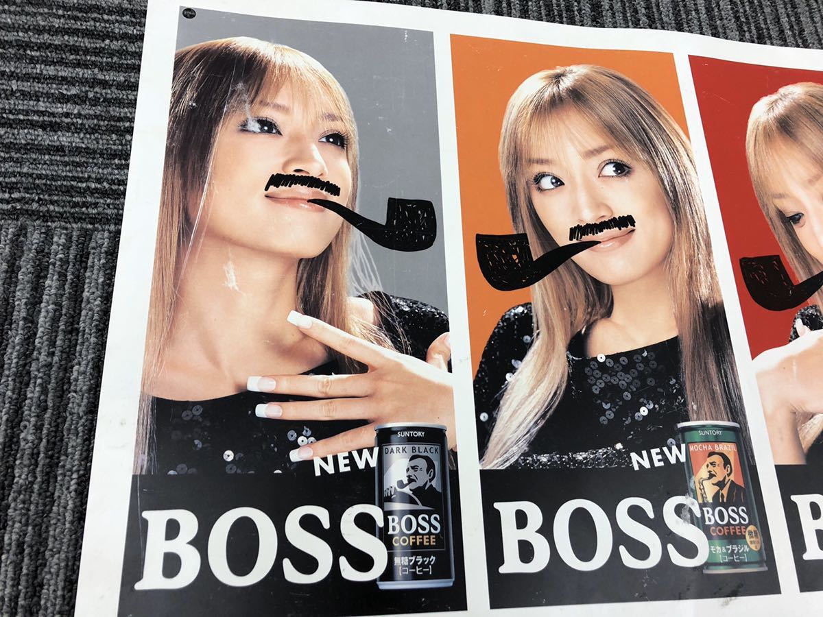 浜崎あゆみ BOSS 缶コーヒー ポスター あゆ アユの落札情報詳細