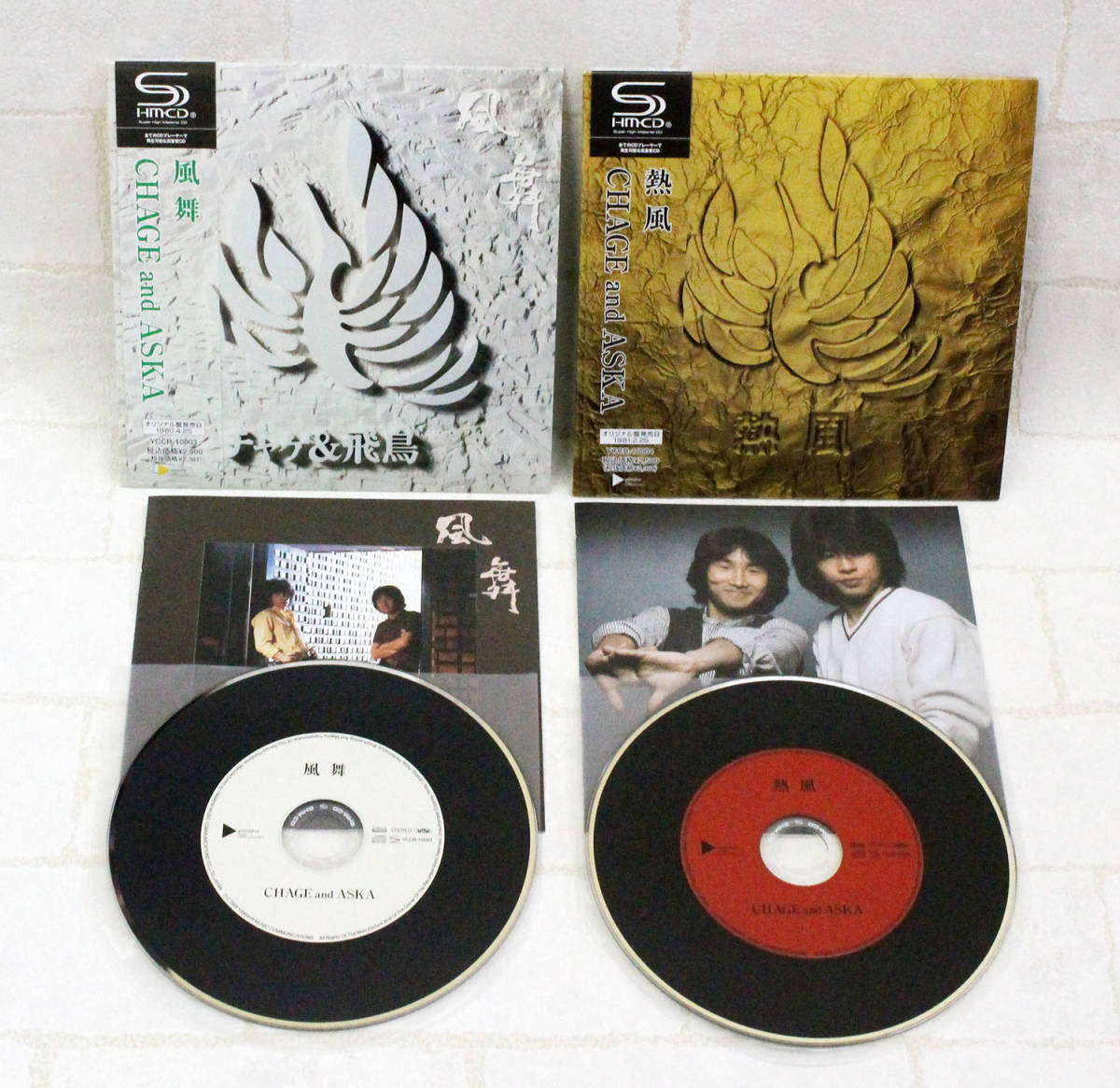 風舞 ASKA and CHAGE ⁄ | &amp;amp; - : CD チャゲ＆飛鳥｜風舞（中古CD