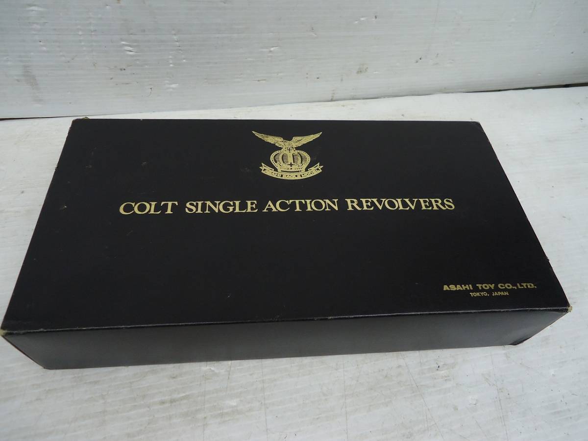 P06634)☆空箱☆COLT/SINGLE ACTION REVOLVERS/ASAHI TOYの落札情報 
