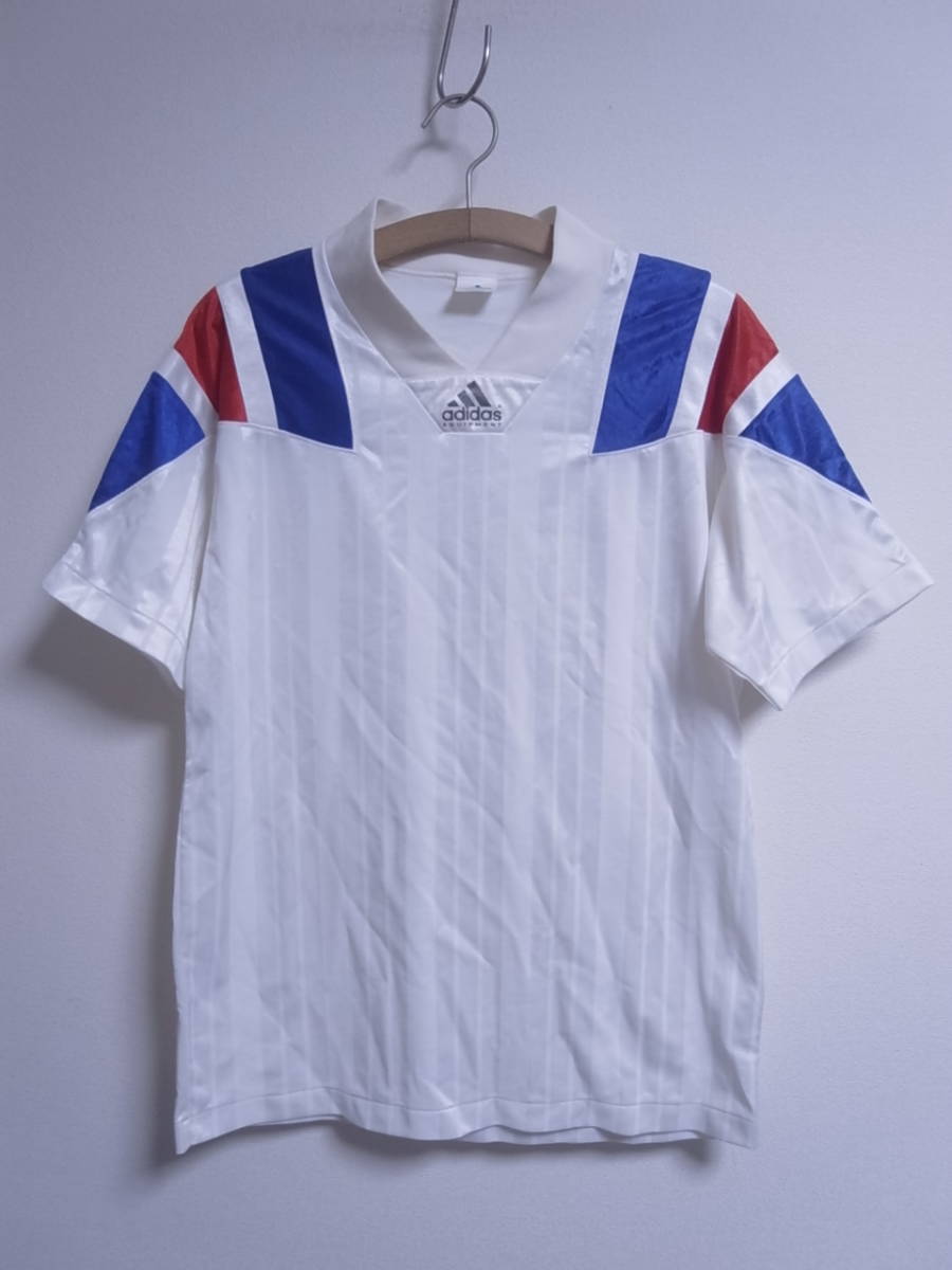 V6/3174☆ヴィンテージ 90s アディダス adidas EQUIPMENT フランス代表