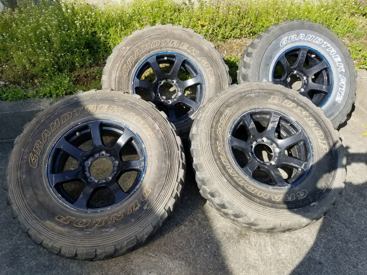 WORK crag ST7 発送可能 ジムニー用タイヤホイール 4本セット pcd139.7