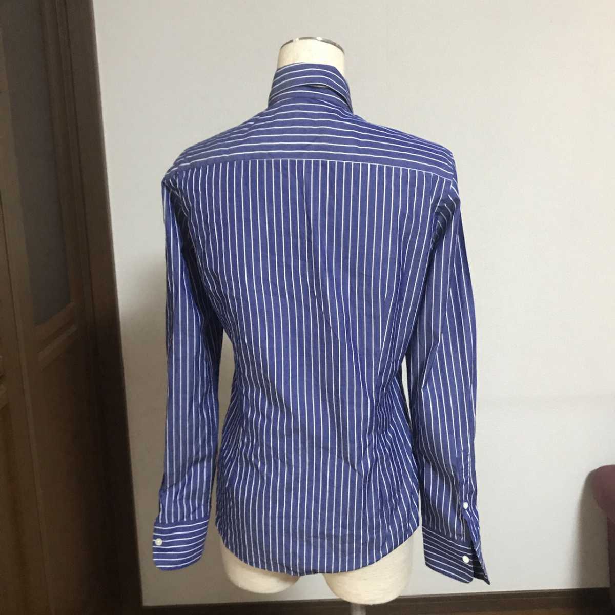 Maker S Shrt Kamakura 鎌倉シャツ レディースストライプ長袖シャツ ドレスシャツ サイズ9 A035 の落札情報詳細 ヤフオク落札価格情報 オークフリー スマートフォン版