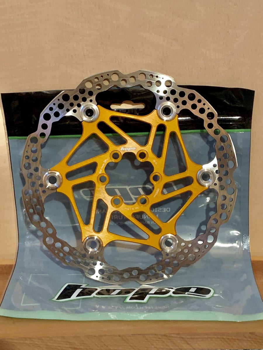 hope ディスク ブレーキ ローター 203mm オレンジ HOPE ホープ フローティングディスクブレーキローター オレンジ
