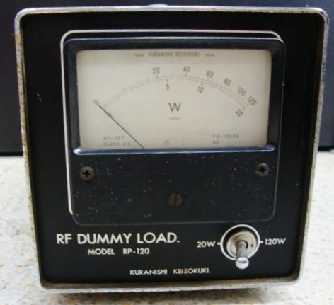 クラニシ RFダミーロード RP-120 □□KURANISHI クラニシ RP-120 RF DUMMY LOAD□の落札情報詳細