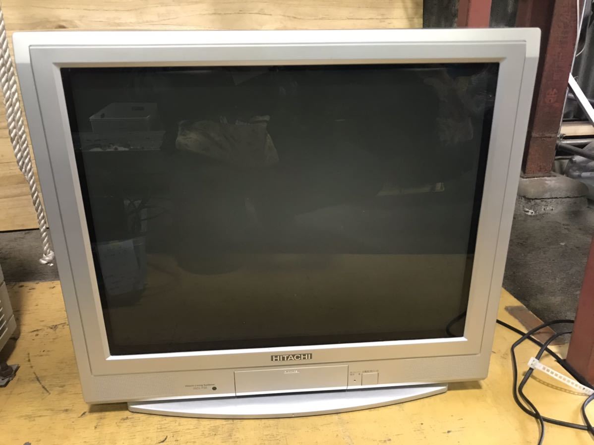 ○30○ ブラウン管テレビ 25CL-FS5 日立 2003年製 愛媛発 直接引き取り