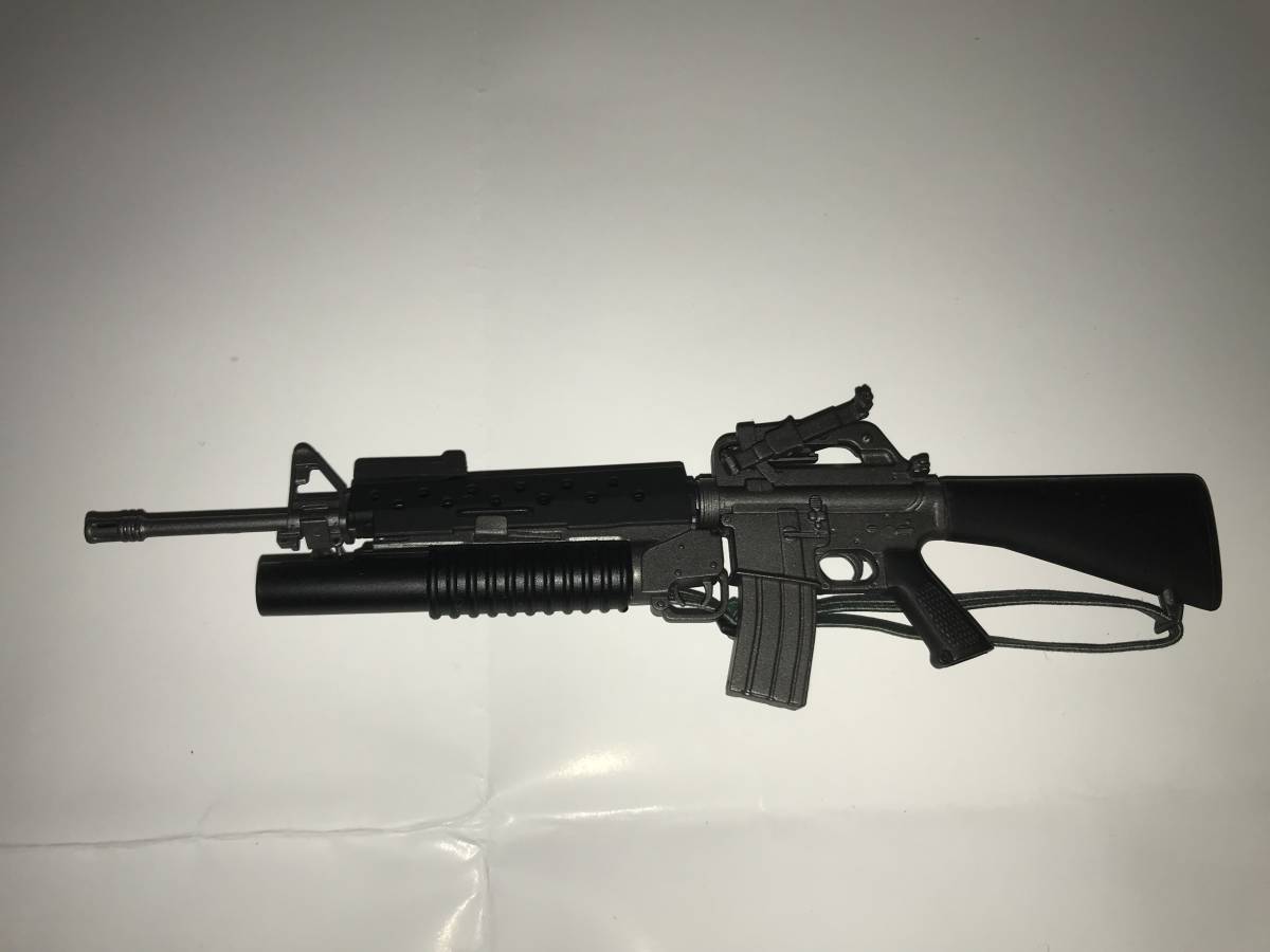 1 6スケール M16系 グレネードランチャー付 アサルトライフル マシンガン ドール用 の落札情報詳細 ヤフオク落札価格情報 オークフリー スマートフォン版