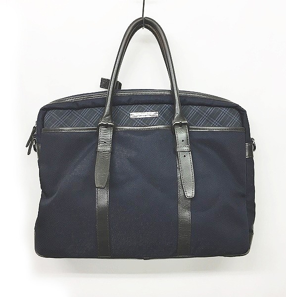 バーバリーブラックレーベル BURBERRY BLACK LABEL ブリーフケース ...