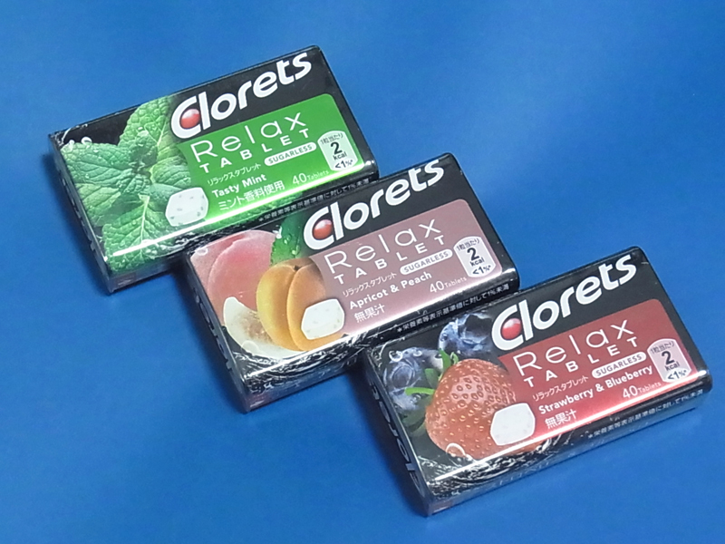 新品 新商品 クロレッツ リラックスタブレットclorets Relax Tablet 3点セット 苺 ブルーベリー ミント アプリコット 桃 の落札情報詳細 ヤフオク落札価格情報 オークフリー スマートフォン版