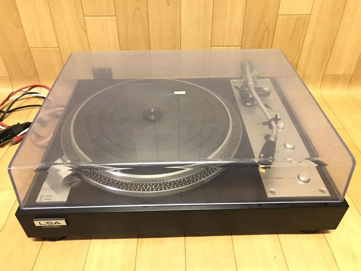 長野発！希少！COLUMBIA LSA SL-7D ターンテーブル レコードプレーヤー