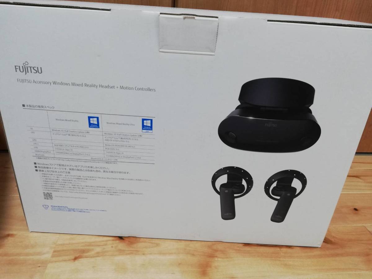 富士通 Windows Mixed Reality Headset Windows Mixed Reality Motion Controllers Mrヘッドセット コントローラ Fmvhds1 の落札情報詳細 ヤフオク落札価格情報 オークフリー スマートフォン版