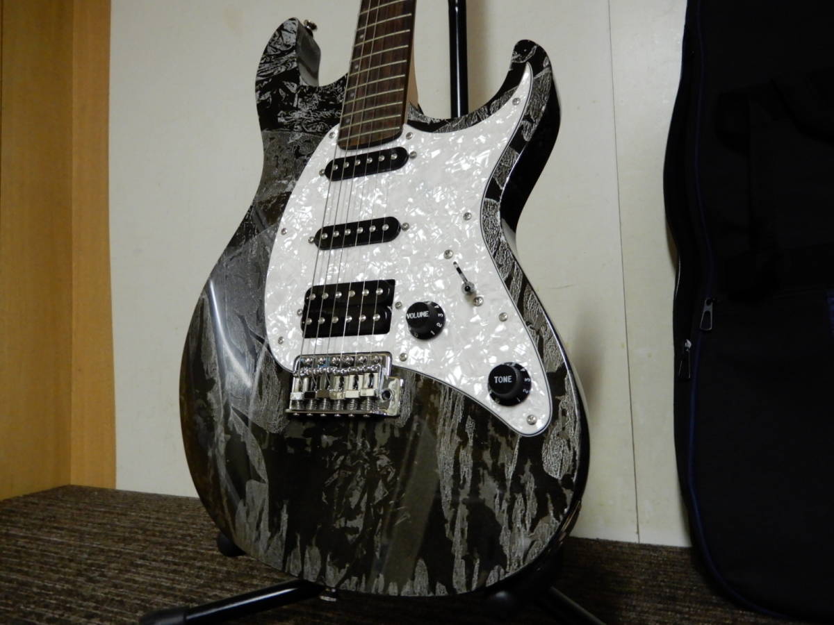 Cort（コルト）】G series G210 ストラトタイプエレキギター黒銀