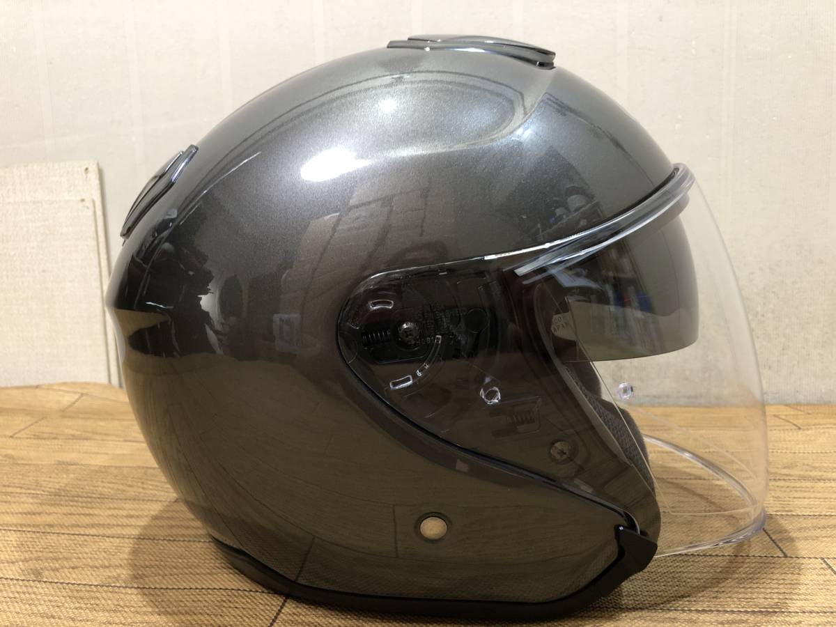 SHOEI J-Cruise アンスラサイトメタリック色 59cm Lサイズ 2014/12製造