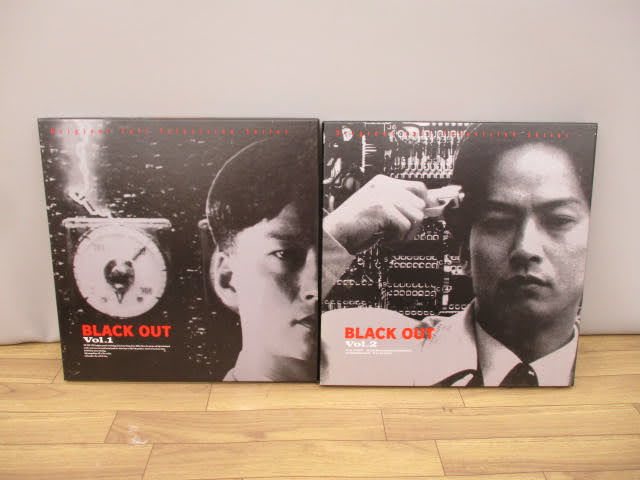 BLACK OUT「ブラックアウト」 LD-BOX1.2 ◇ブラックアウト Vol.1 Vol.2 LD-BOX 2点セット◇レーザーディスク