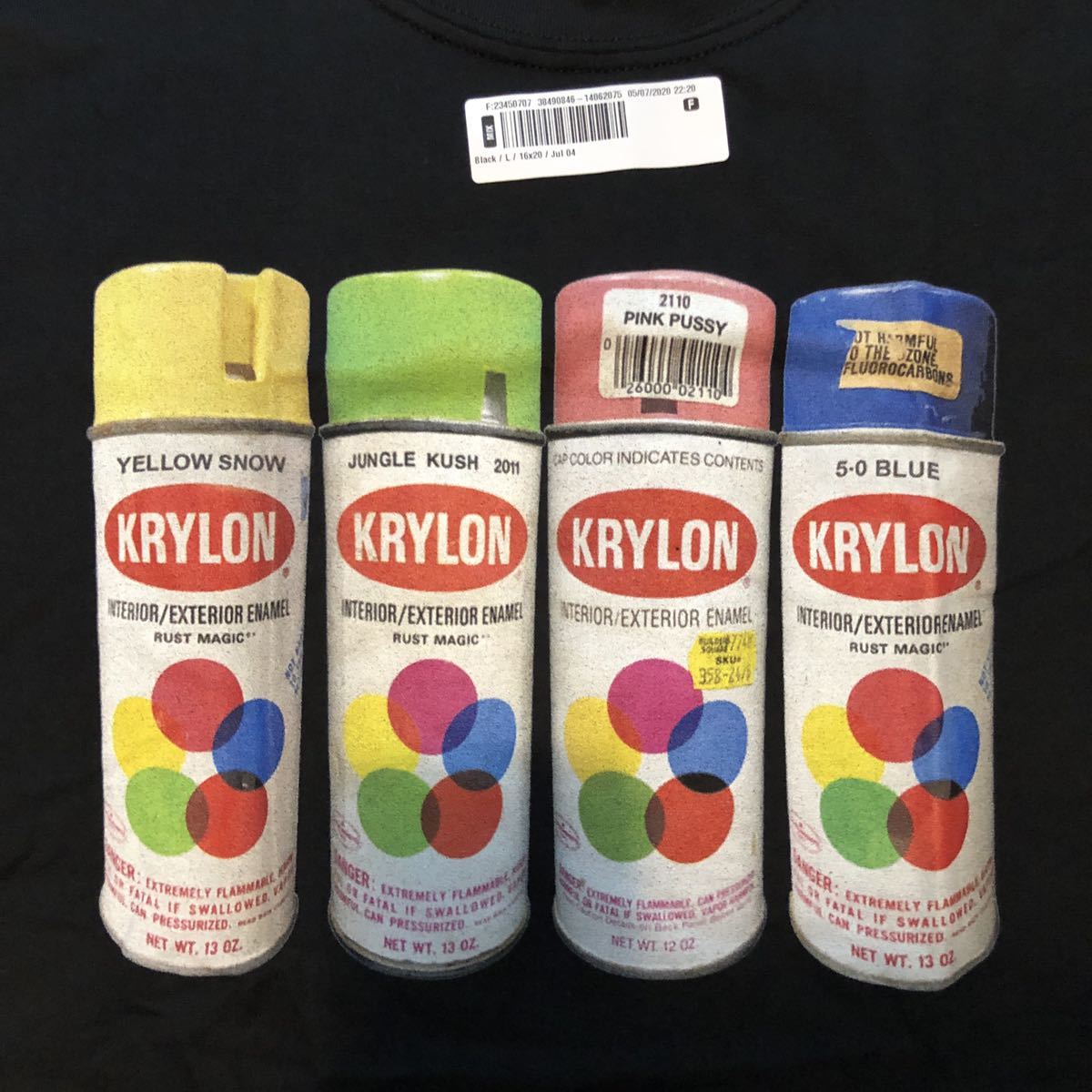 KRYLONクライロンスプレー缶グラフティバンクシーsupreme hiphop