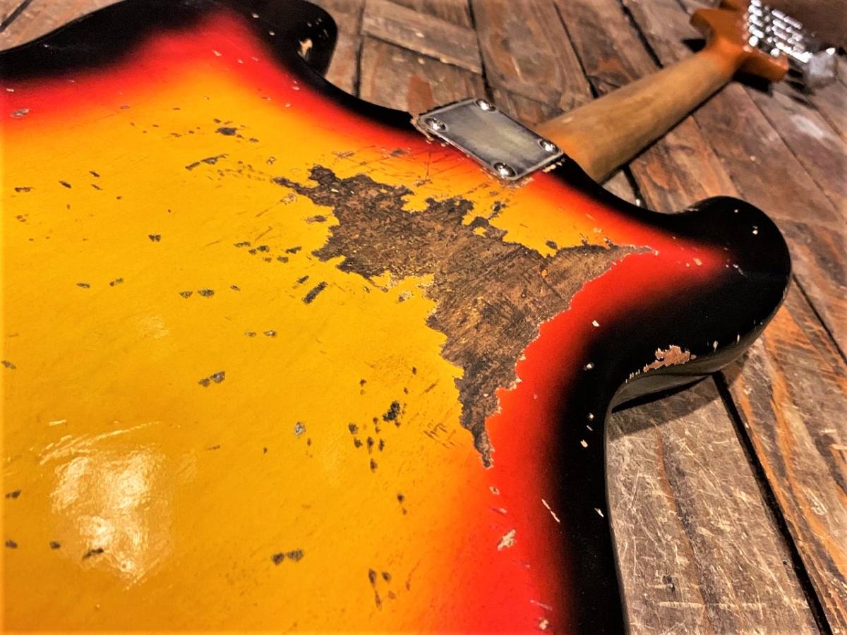 Aged&Relic Custom/Jazz Bass/Aged 3tone Sunburst/ジャズベ/エレキ