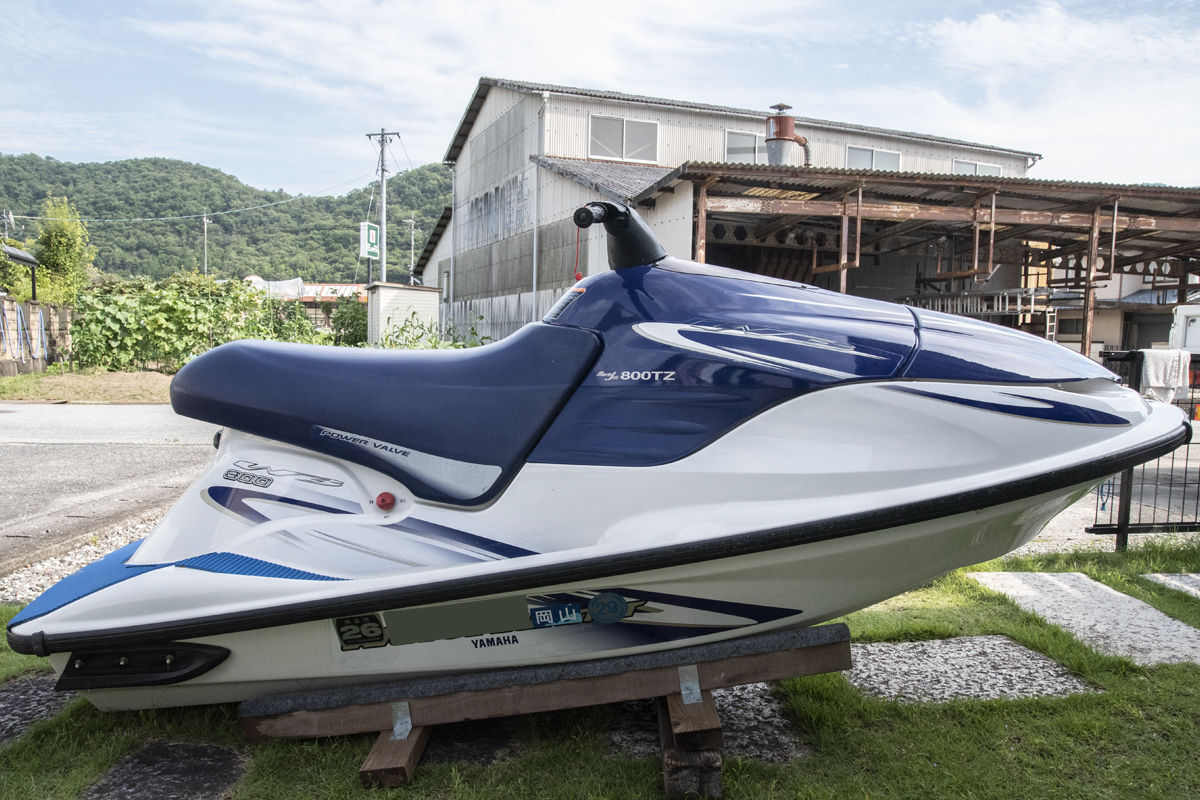 本日船検取りました ヤマハ3人乗りマリンジェット MJ760VN