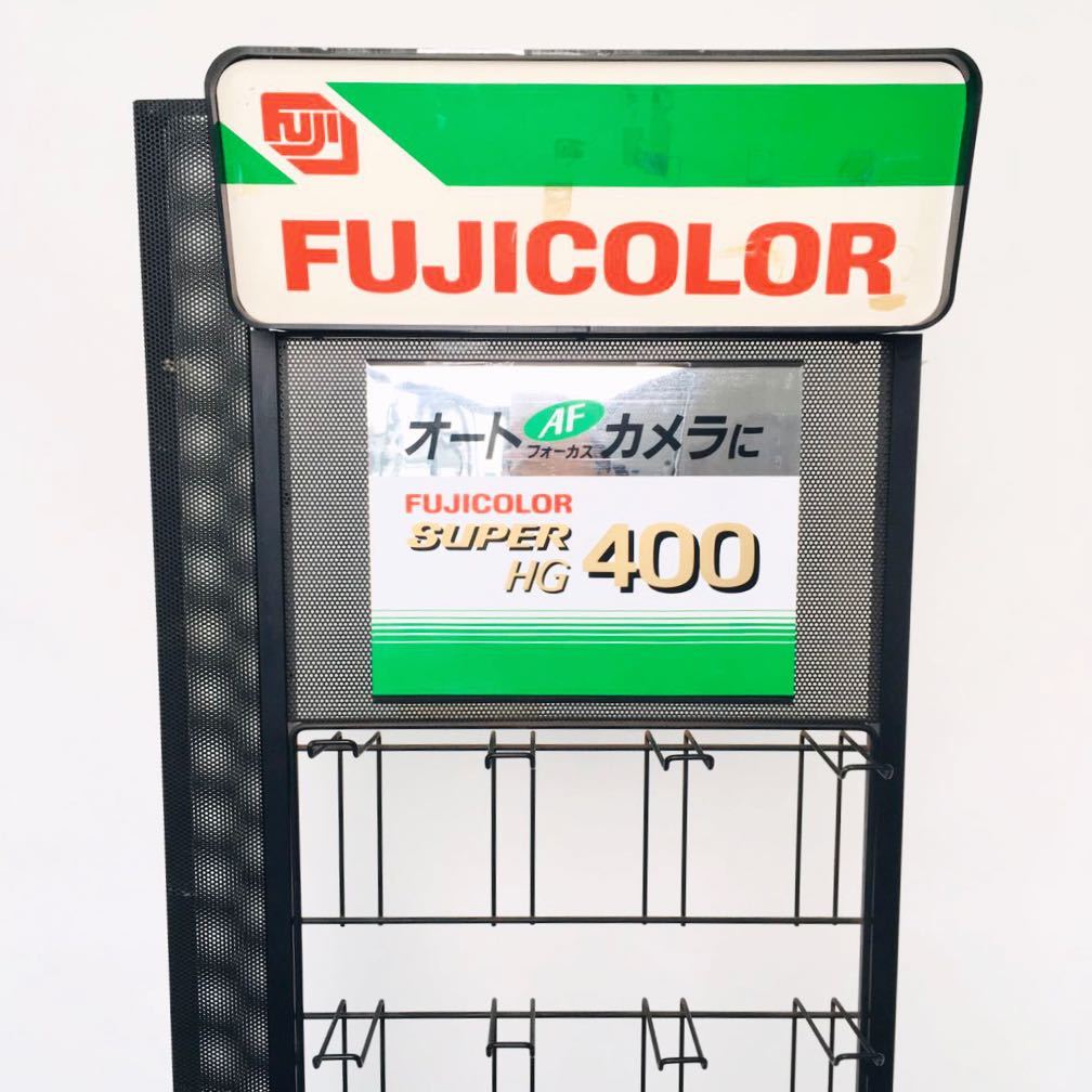 FUJI colour フジカラー 富士 フィルム 商品 陳列 棚 ラック 店舗 什器